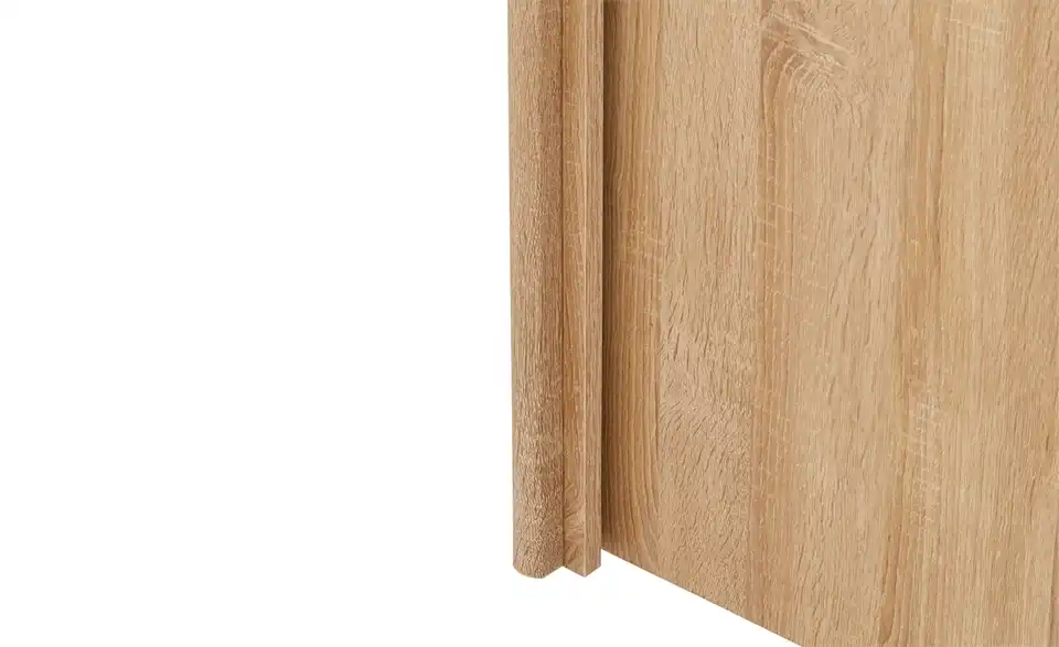 Schwebetürenschrank 3-türig Imperial 225 cm Eiche Sonoma (Nachbildung) mit Spiegel