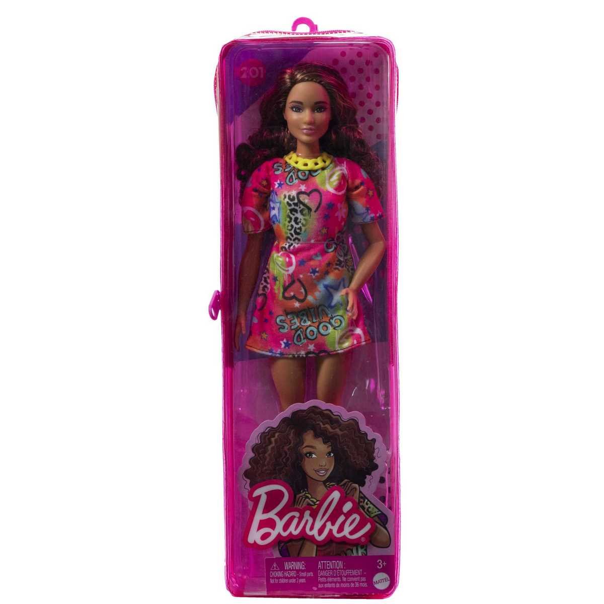 Barbie fashionista robe graffitis