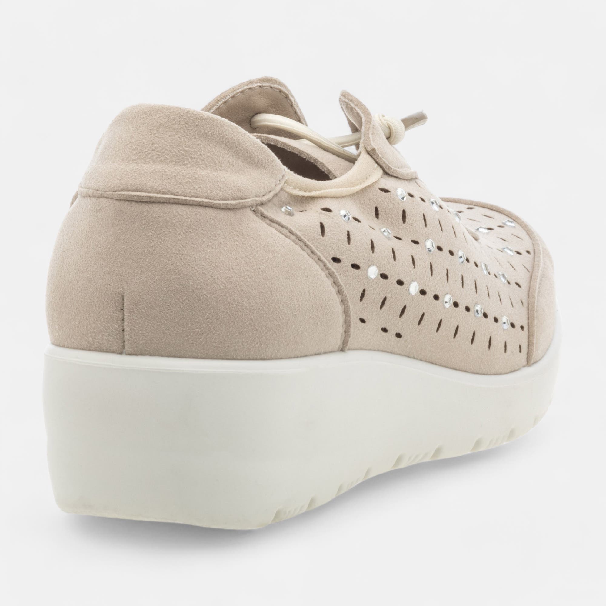 Baskets basses Femme beige
