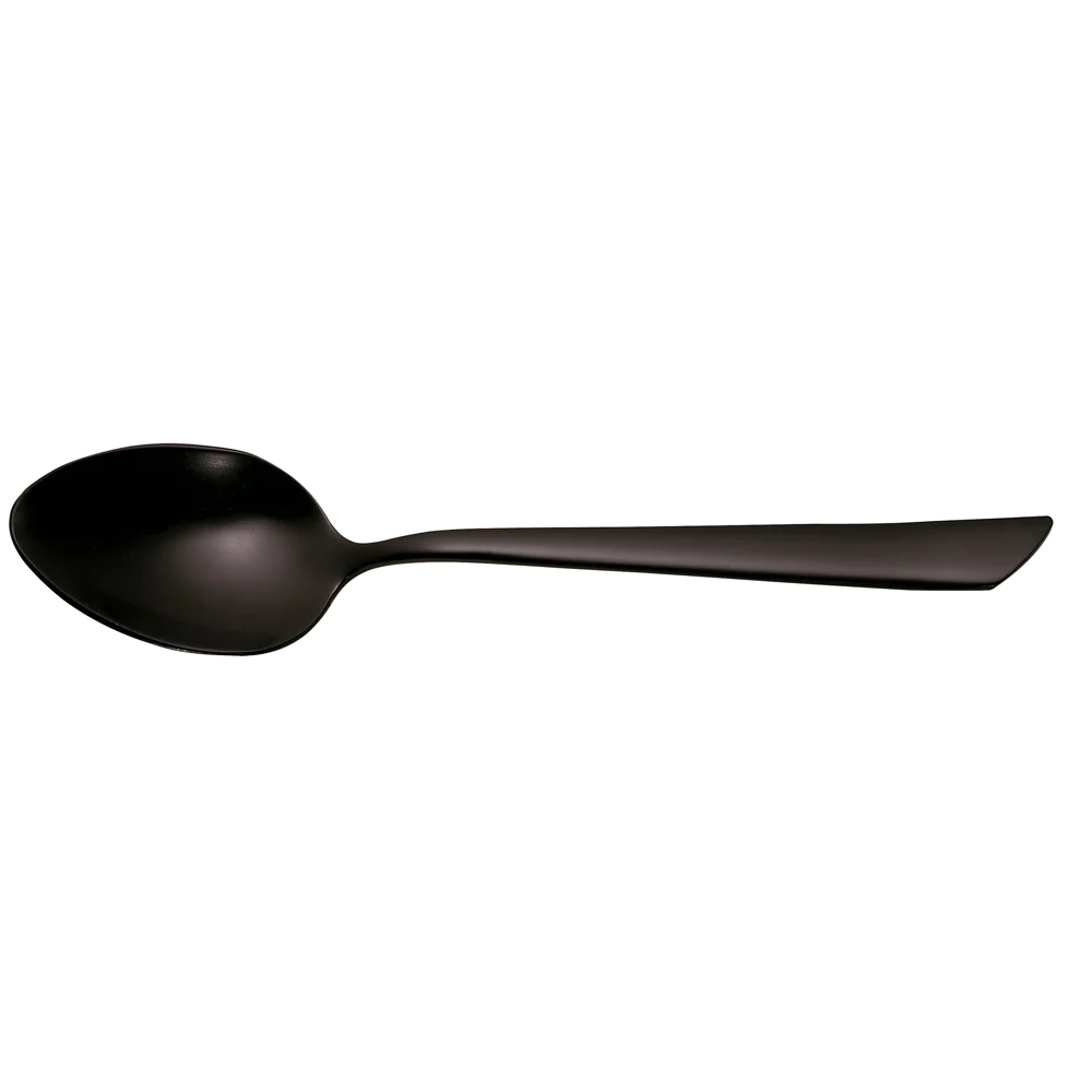 Cuillère à café monobloc Delta black inox (lot de 6) Jean Dubost