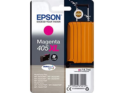 EPSON Singlepack Magenta 405XL DURABrite Singlepack Magenta 405XL DURABrite Ultra Ink