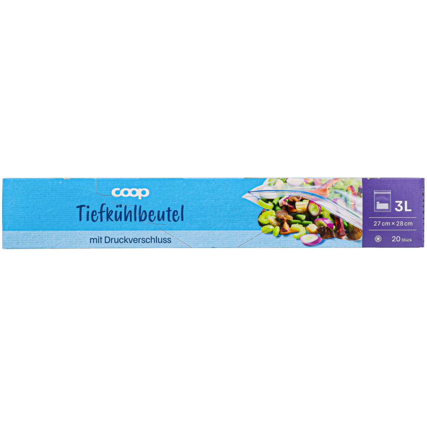Tiefkühlbeutel Druckverschluss 3l 20 Stück
