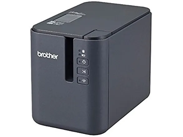 Brother PT-P950NW - Etiketprinter - termo transfer - Rulle (3,6 cm) - 360 x 720 dpi - op til 80 mm/sek. - USB 2.0, LAN, Wi-Fi(n), USB vært - cutter