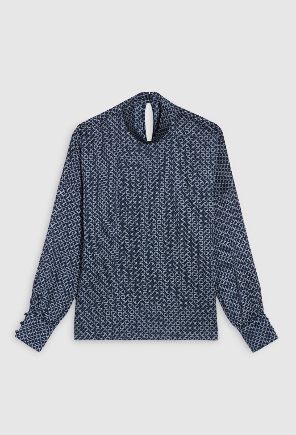 Blouse imprime geometrique