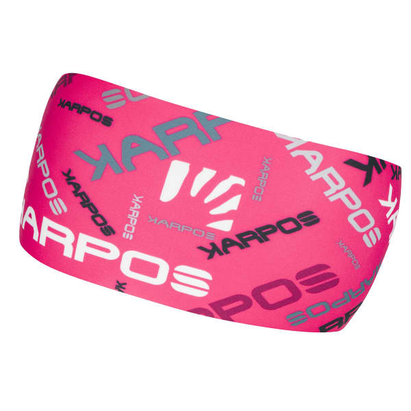 Bonnet Bandeau ski de randonnée KARPOS PELMO HEADBAND CABARET/RASPBERRY/WHITE
