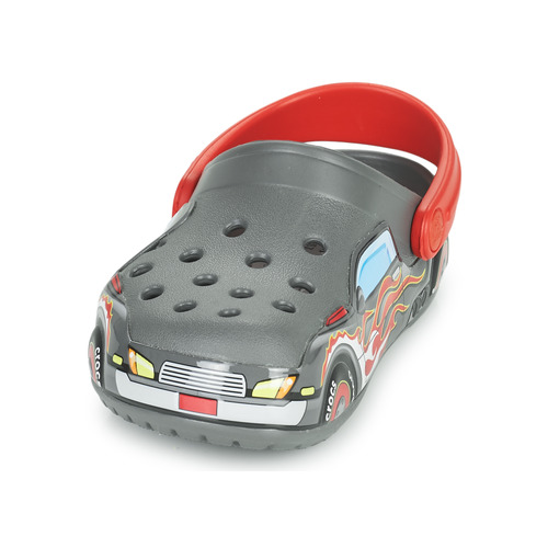 Crocs - FLTRUCKBANDCLOG K - Gris /rouge