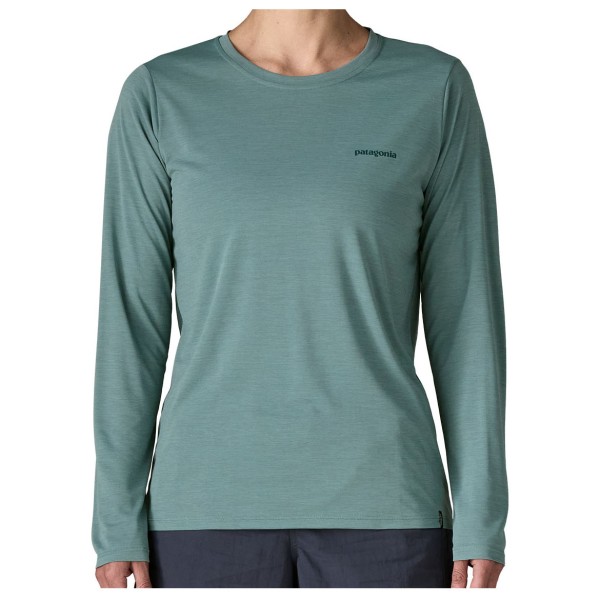 Patagonia - Women's L/S Cap Cool Daily Shirt Boardshort Logo - T-shirt technique