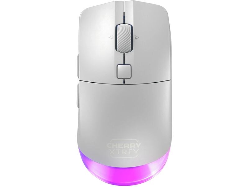 Cherry Gaming-Maus XTRFY M50 Wireless Weiss Kabellose Gaming-Maus