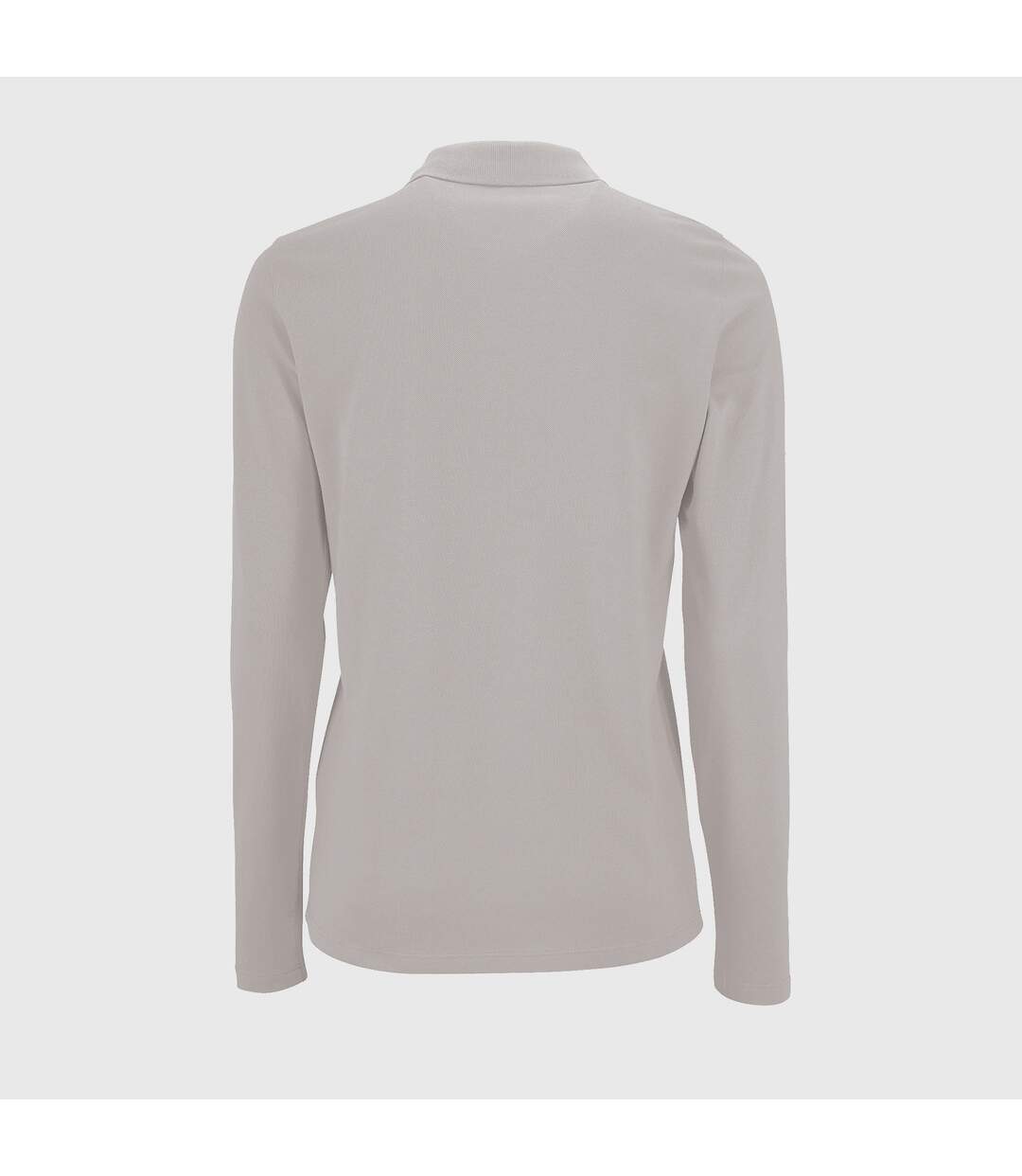 SOLS - Polo manches longues PERFECT - Femme (Blanc) - UTPC2908