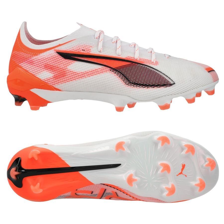 PUMA Ultra 5 Ultimate FG Unlimited - Blanc/Noir/Glowing Red