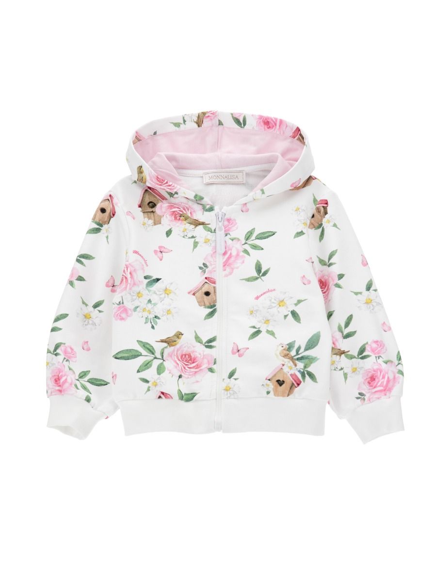 Monnalisa Floral Sweater