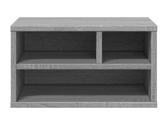 Support d'imprimante sonoma gris 40x32x22,5cm bois d'ingénierie