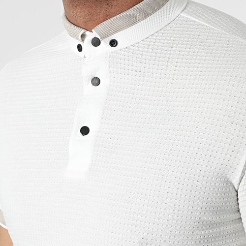 Polo A Manches Courtes 1095 Blanc