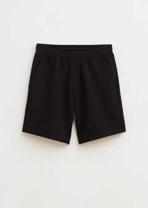 Korte joggingbroek zwart (ZWART)