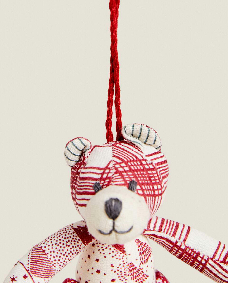 URSO DE RETALHOS DE NATAL