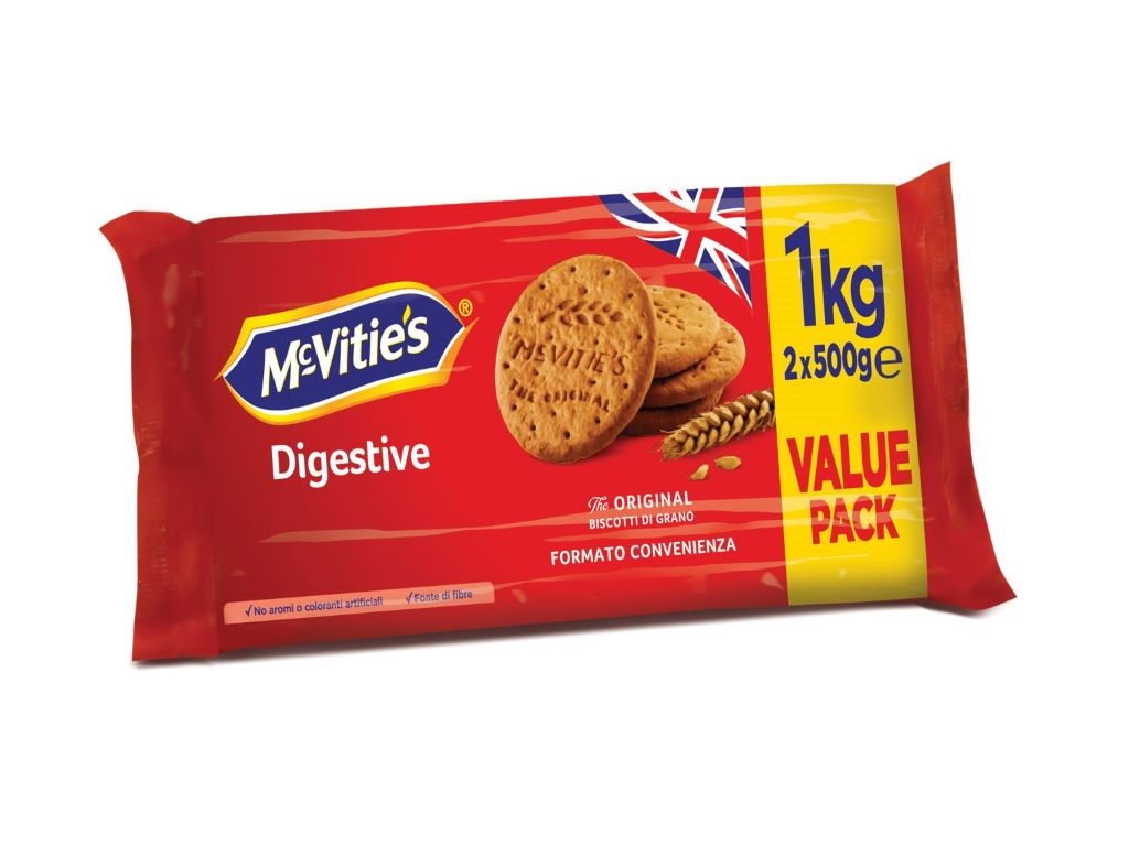 BOLACHA DIGESTIVE MCVITIE'S ORIGINAL 1KG