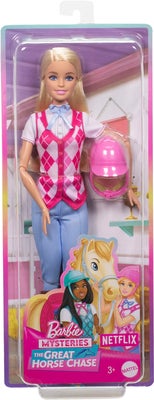Barbie Riding Malibu Dukke