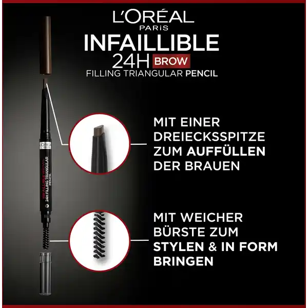 Infaillible 24H Brow Filling Triangular Pencil 3.0 Brunette