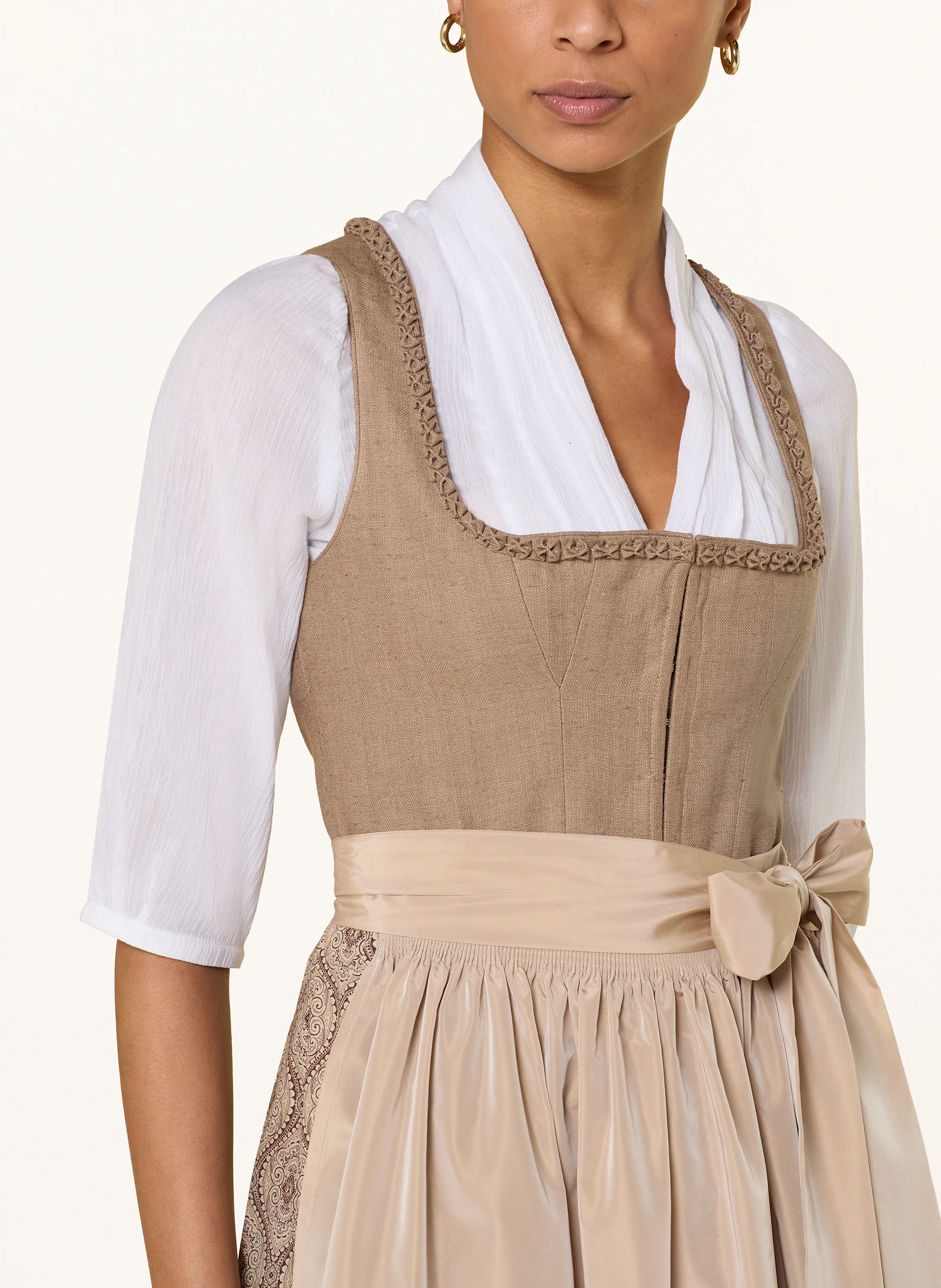 Johann & Johanna Dirndlbluse mit 3/4-Arm
