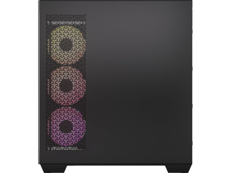 Corsair PC-Gehäuse iCue Link 3500X RGB TG Schwarz Mid-Tower PC-Case mit atemberaubender Ästhetik, geräumigem Innenraum und vorinstallierten iCue Link Lüftern und iCue Link System Hub