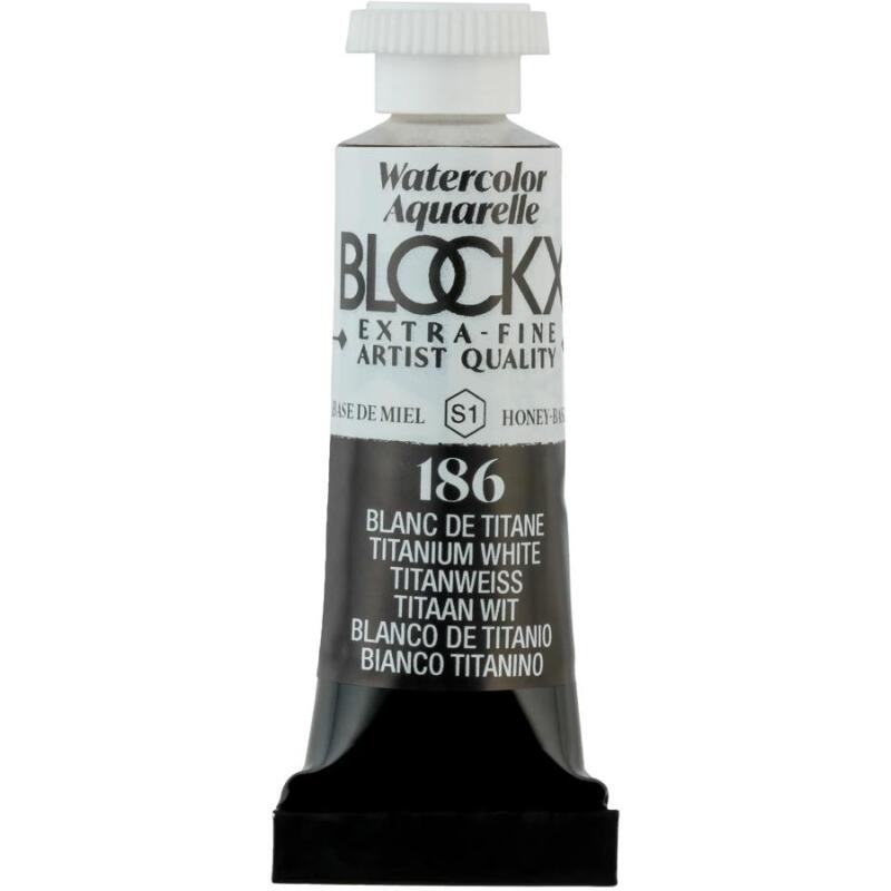 Aquarelle extra-fine tube 5ml - Blanc de titane