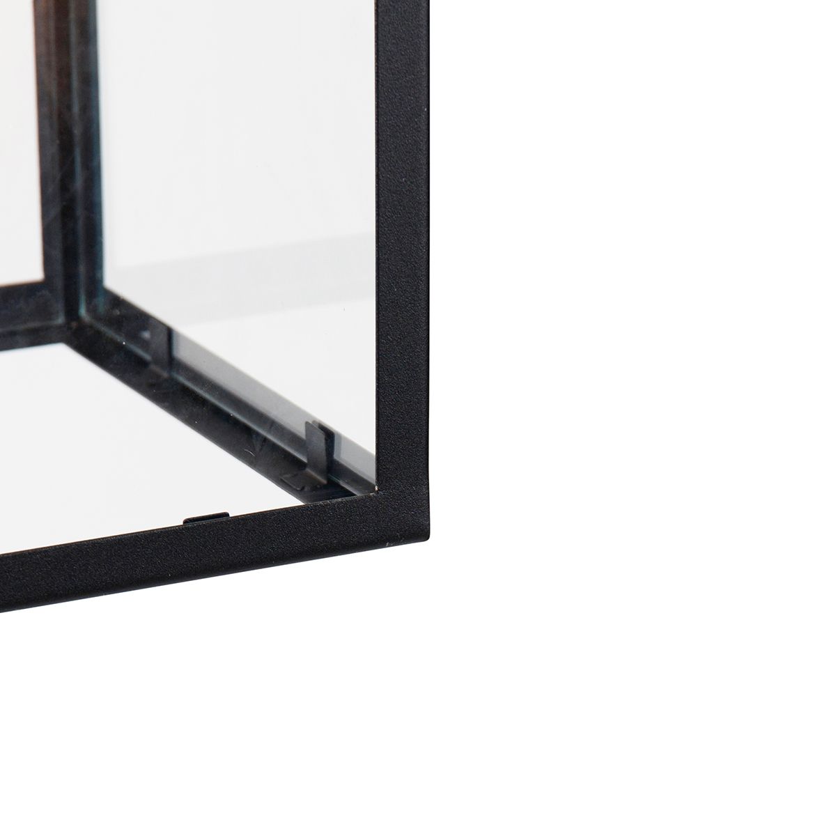 Smart buiten hanglamp zwart IP23 incl. Wifi G95 - Amsterdam