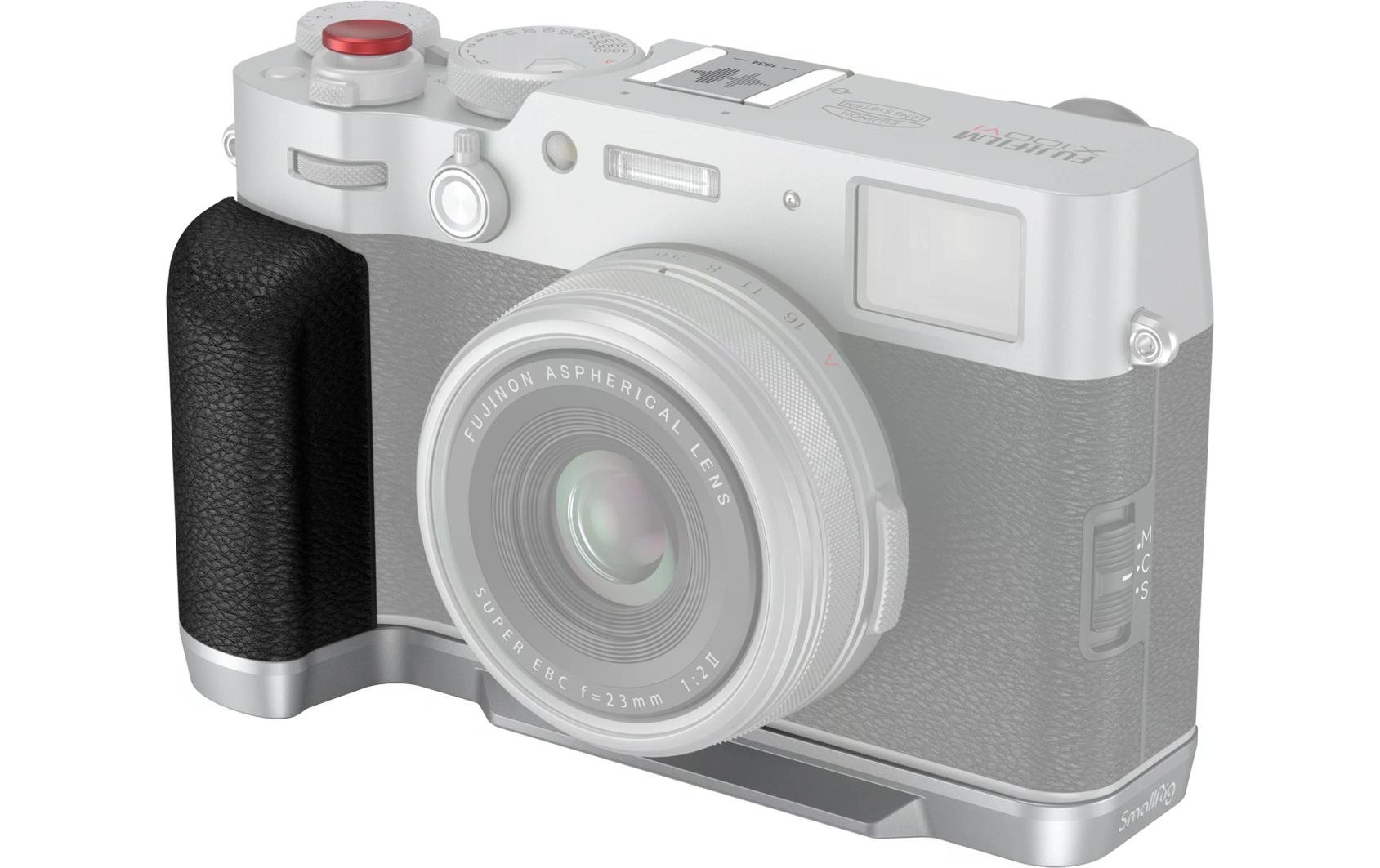 L-Winkel für FUJIFILM X100VI / X100V - SilberL-Halterung für Kamera Zubehör für FUJIFILM X100VI / X100V