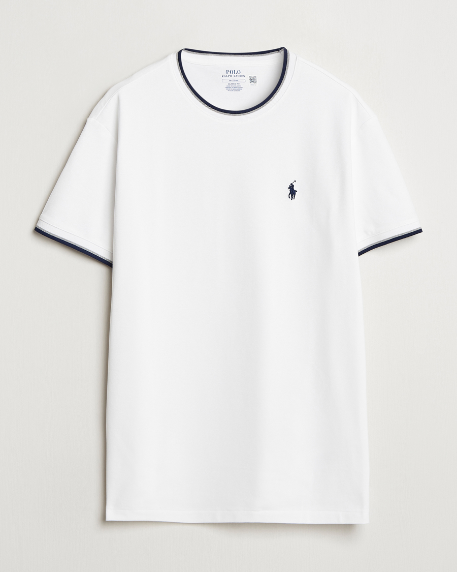 Polo Ralph Lauren Mesh Polo Tee White