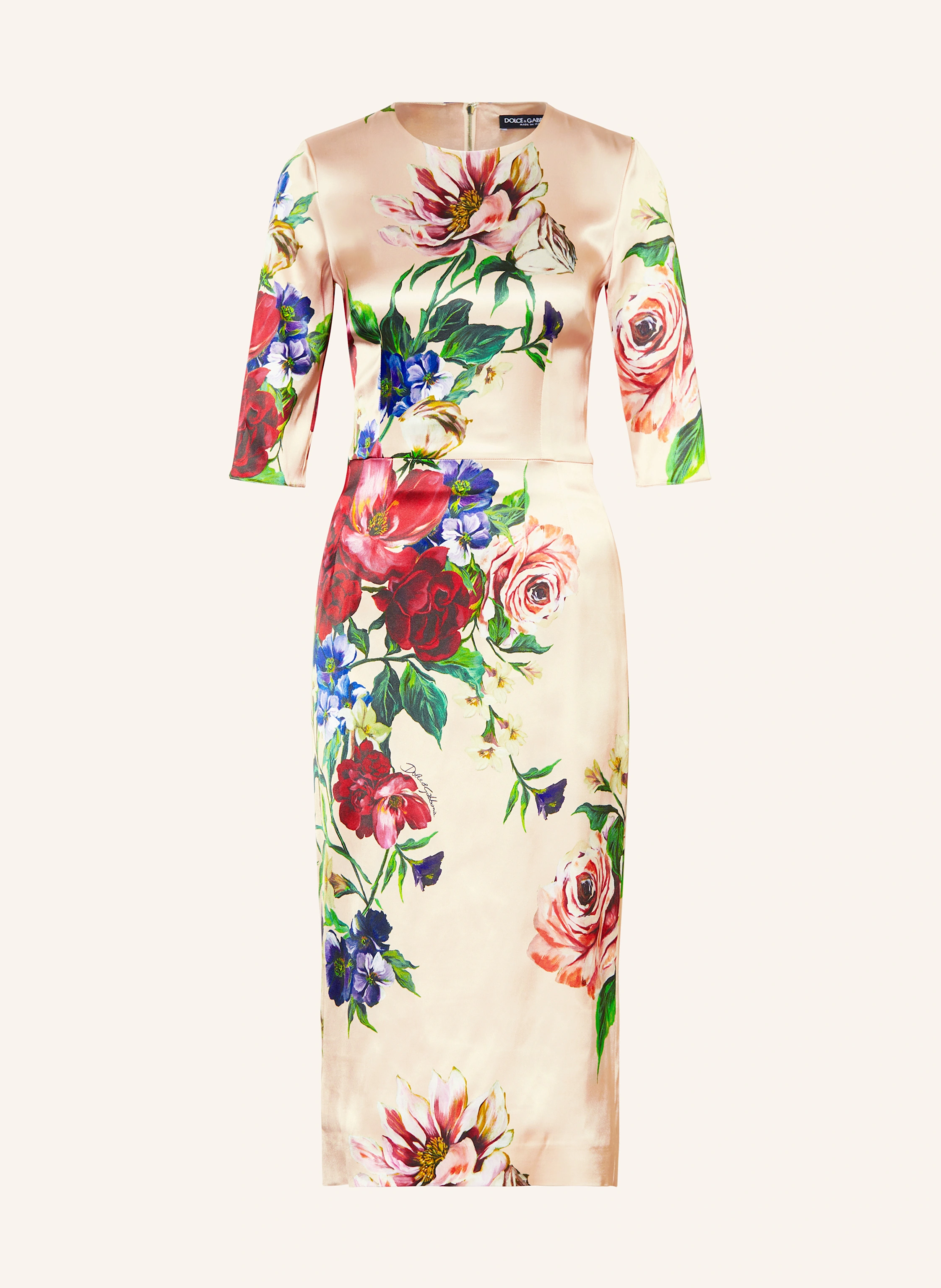 DOLCE & GABBANA Etuikleid mit 3/4-Arm