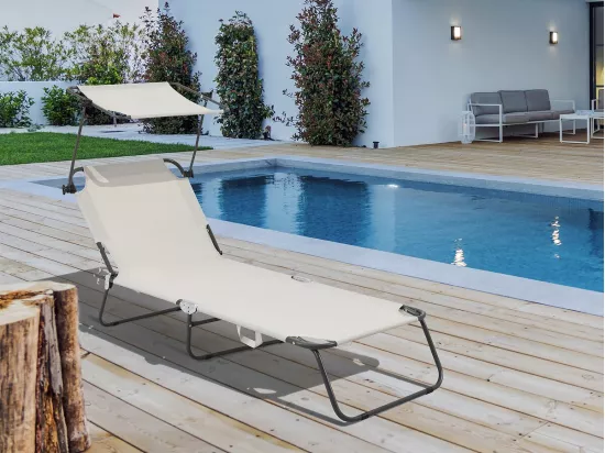 Bain de soleil pliable 