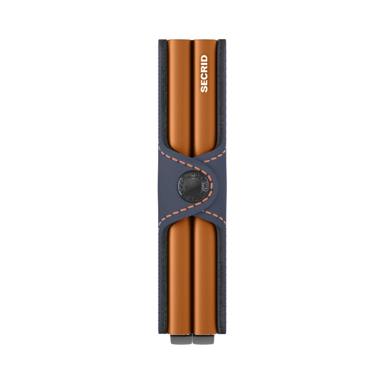 Secrid Twinwallet Matte night blue & orange