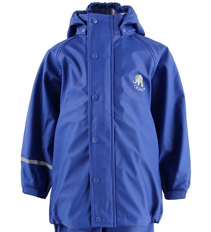 CeLaVi Regenkleidung m. Träger - PU - Meeresblau