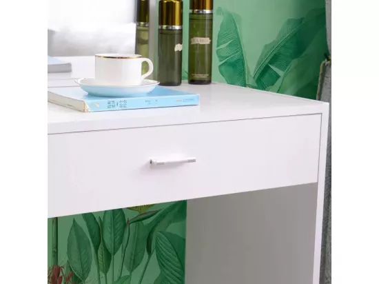 Table de maquillage coiffeuse design moderne avec tabouret BELLE