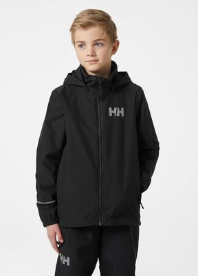 Helly Hansen JR Juell Regnjakke, Black