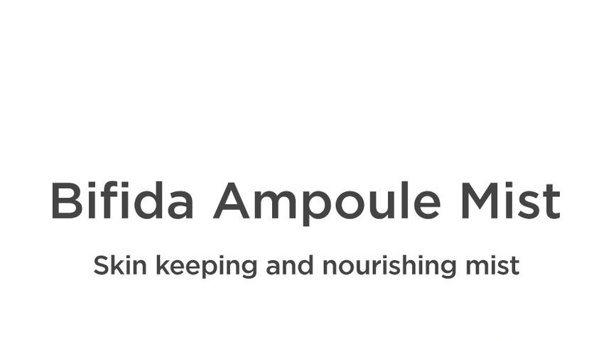 ma:nyo - Bifida Ampoule Mist