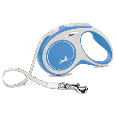 Flexi Hundeleine New Comfort Gurt Blau