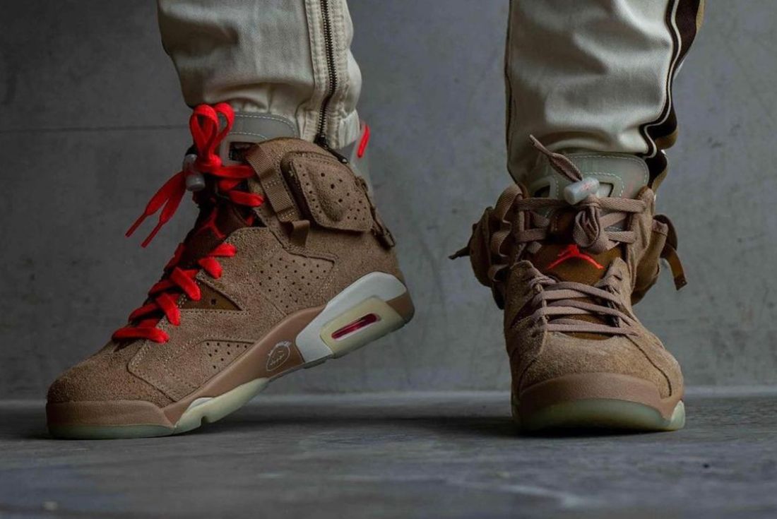 Jordan 6 Retro Travis Scott British Khaki
