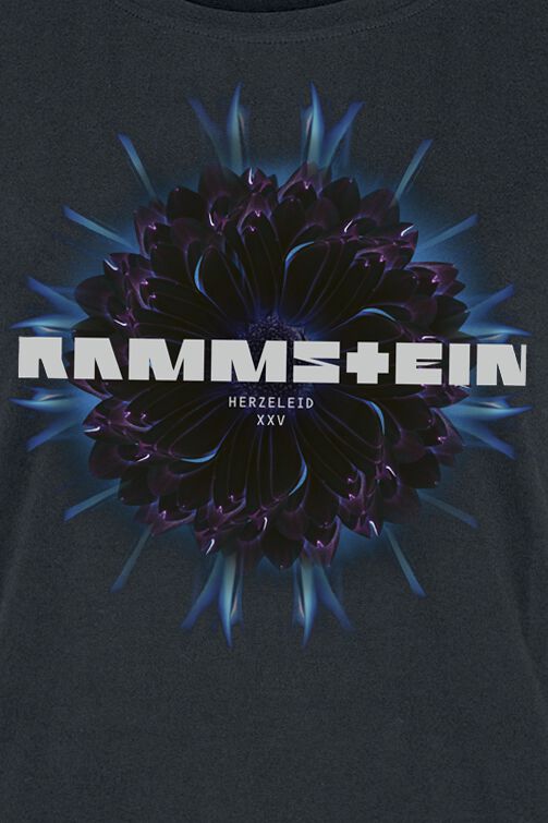 Herzeleid Blume | Rammstein T-Shirt Manches courtes