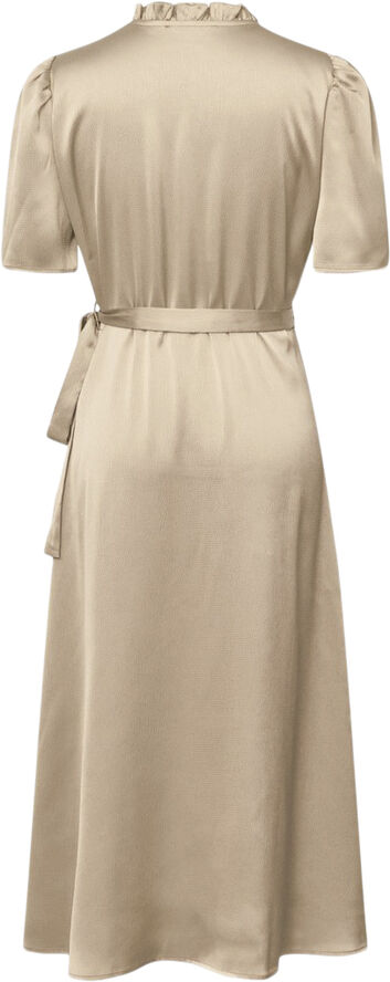 A-VIEW Peony 3/4 sleeve dress Sand