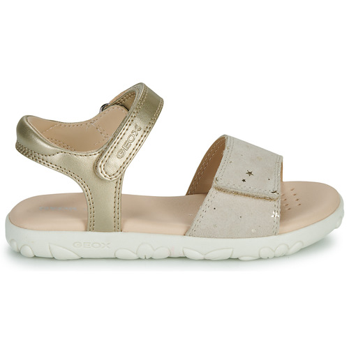 Geox - J SANDAL HAITI GIRL - Beige / Doré
