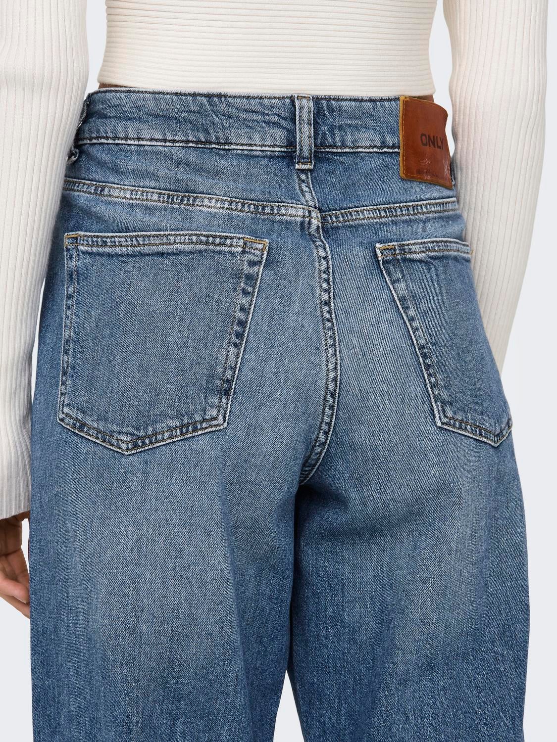 ONLSTAR Dad Fit Jeans Medium Blue Denim