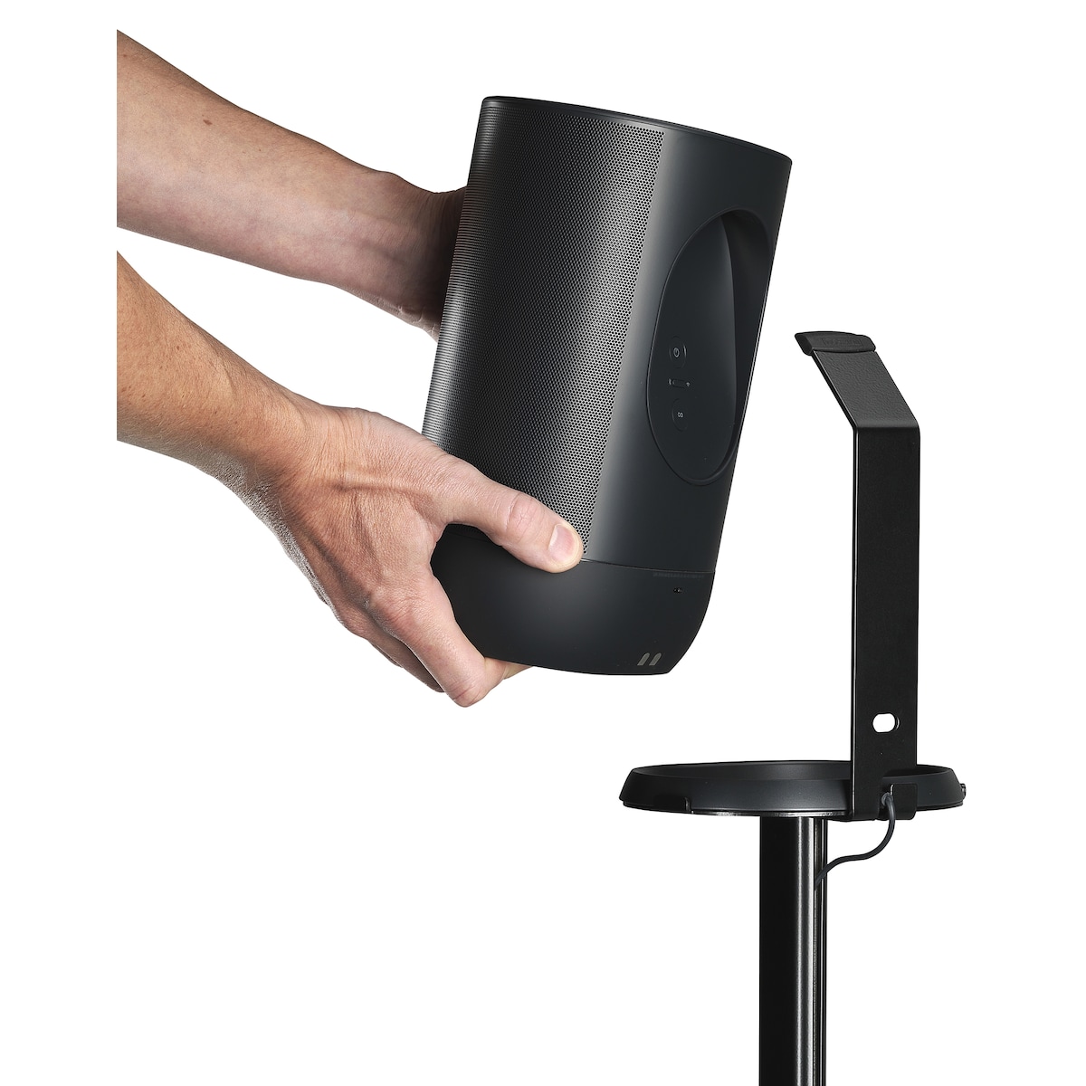 Flexson gulvstativ til Sonos Move-høyttaler (sort)
