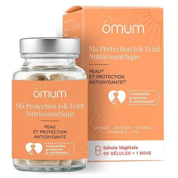 Omum Nutricosmetique Proteção para uma Pele Bonita - 60 cápsulas