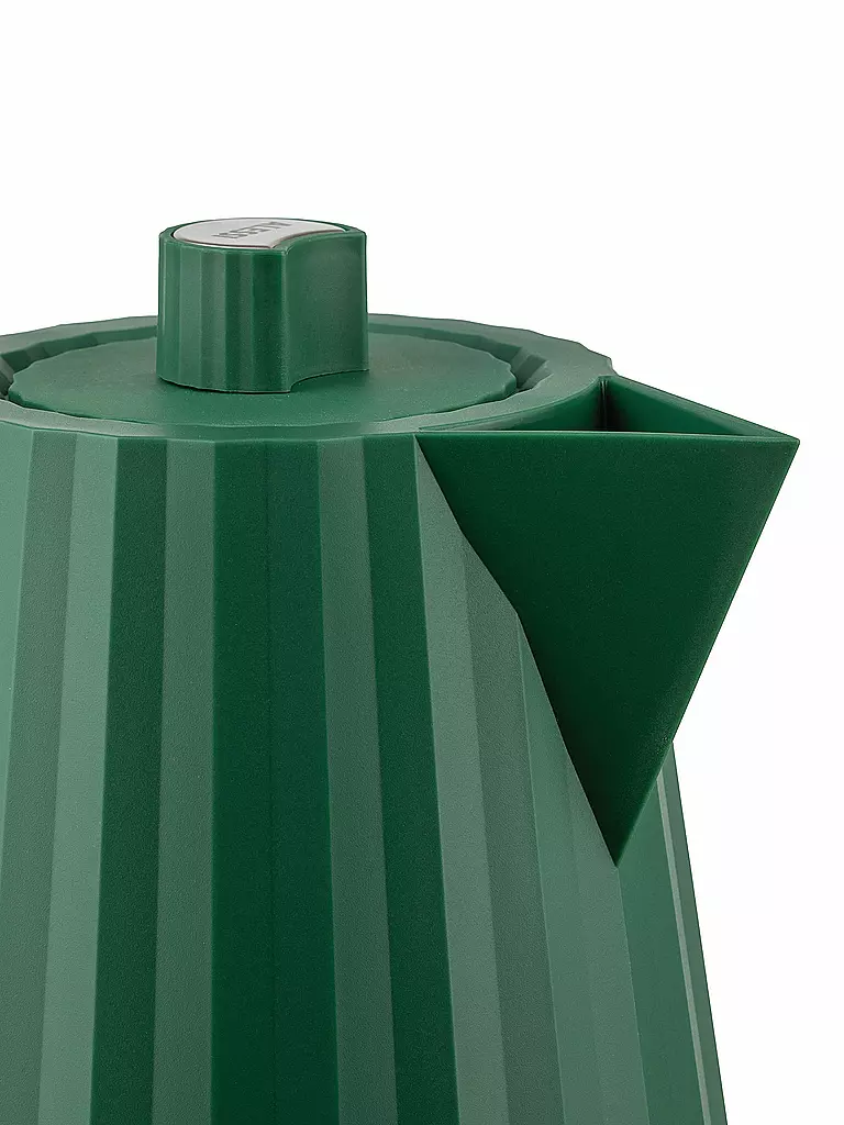 ALESSI Wasserkocher 1L Plisse Grün  MDL06/1GR dunkelgrün