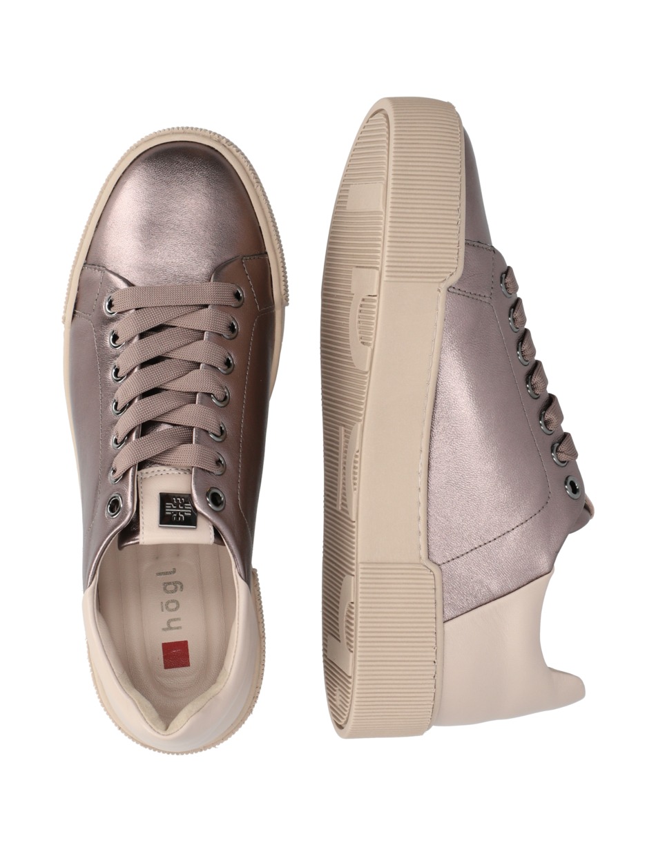 Lederkombination Sneaker