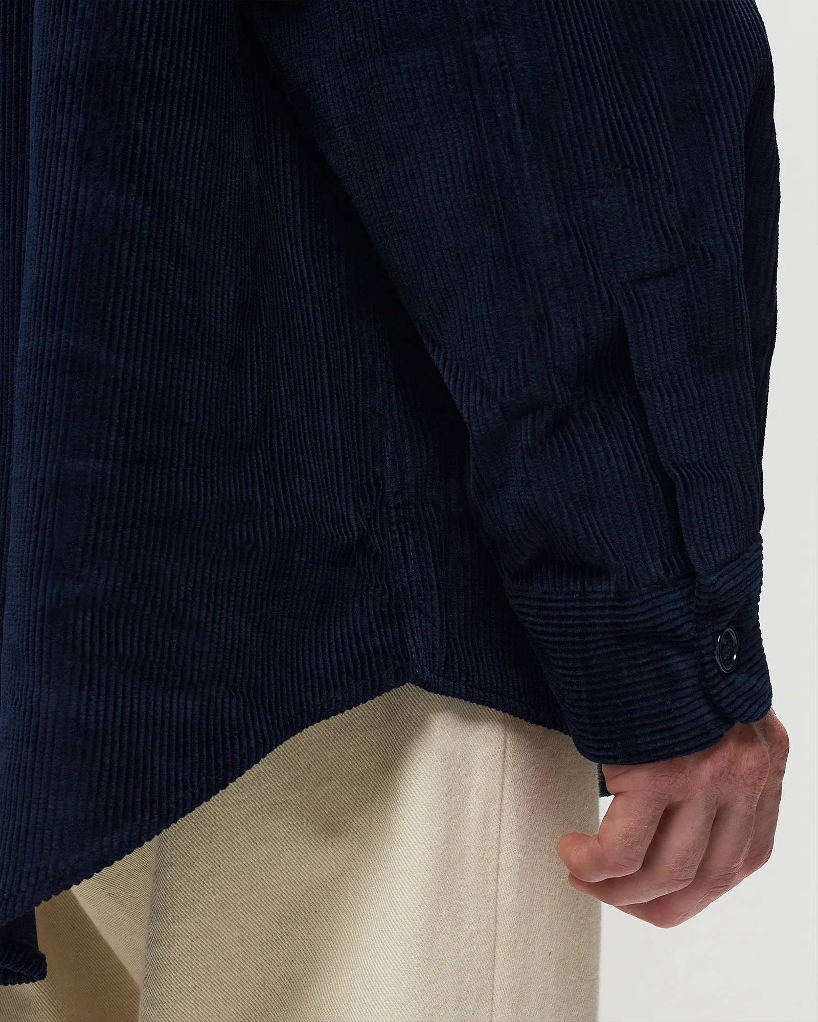 AMI Paris OVERSIZE OVERSHIRT WITH PATCH POCKET