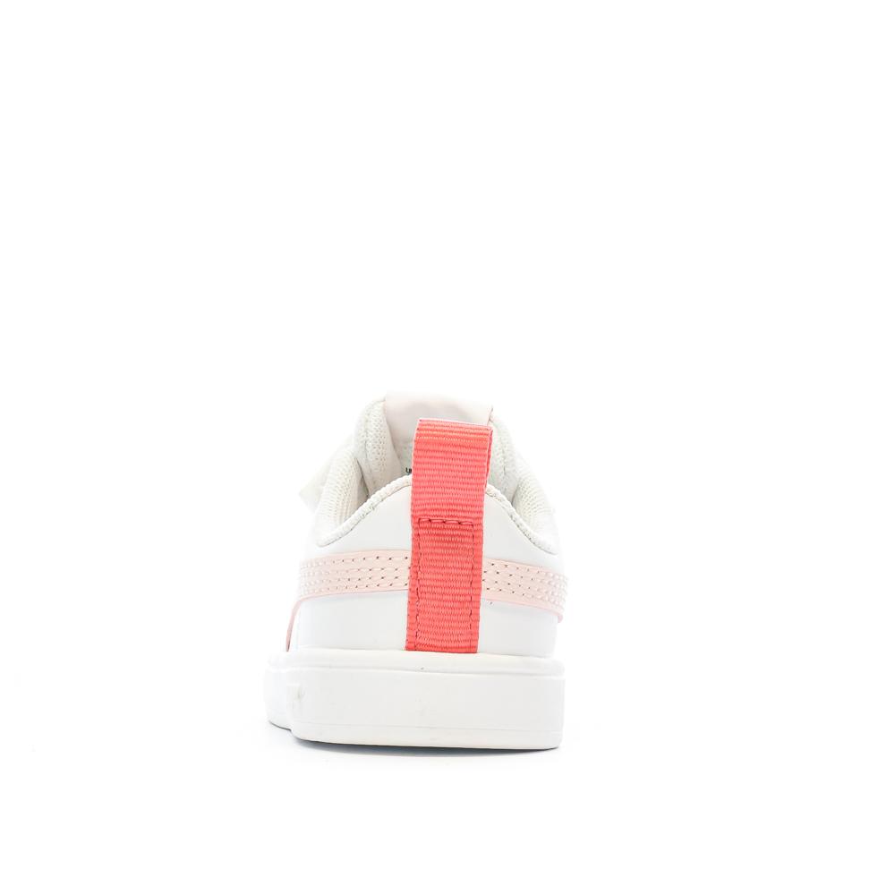 Puma Baskets Blanche/Rose Fille Puma Rickie