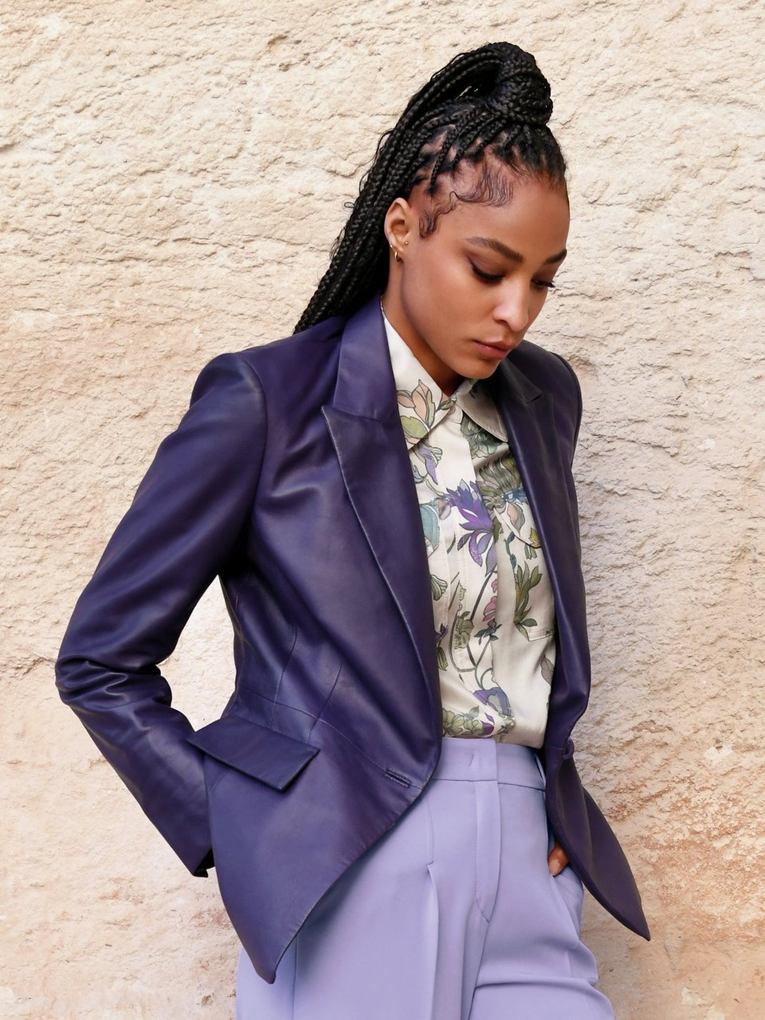 Lederblazer
