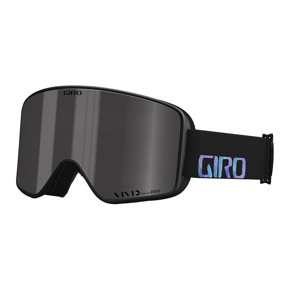 Giro METHOD - Masque ski + écran supplémentaire vivid infrared Homme black/vivid smoke