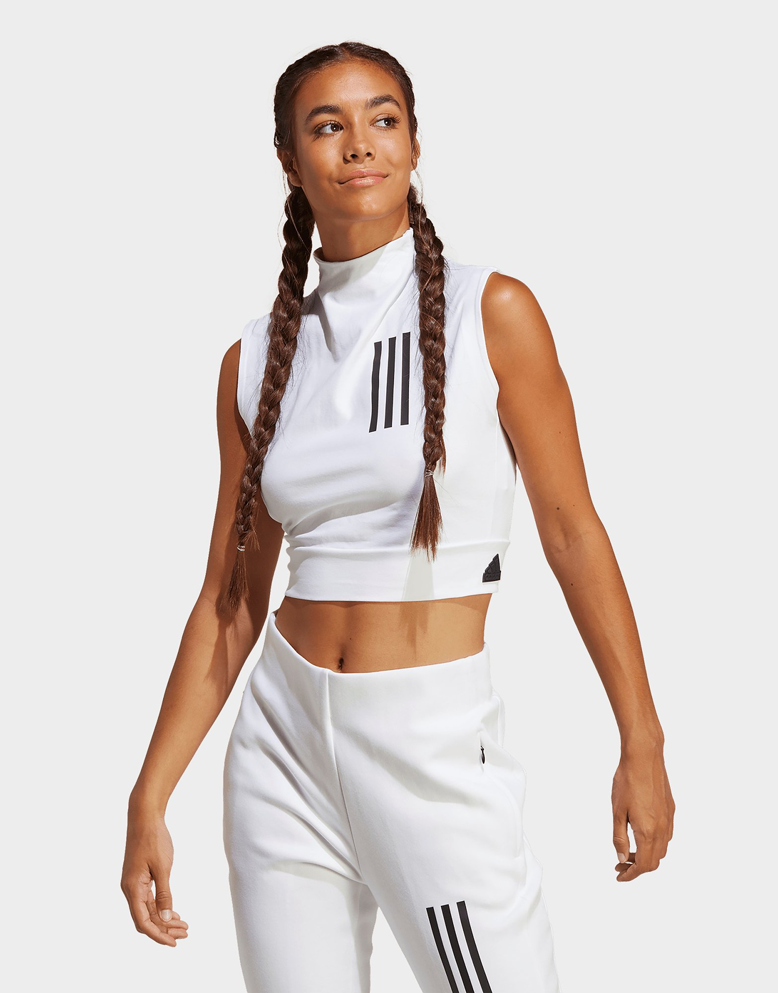 adidas Crop top sans manches Mission Victory